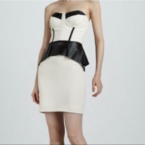 BRAND NEW • Peplum Cocktail Dress •Badgley Mischka